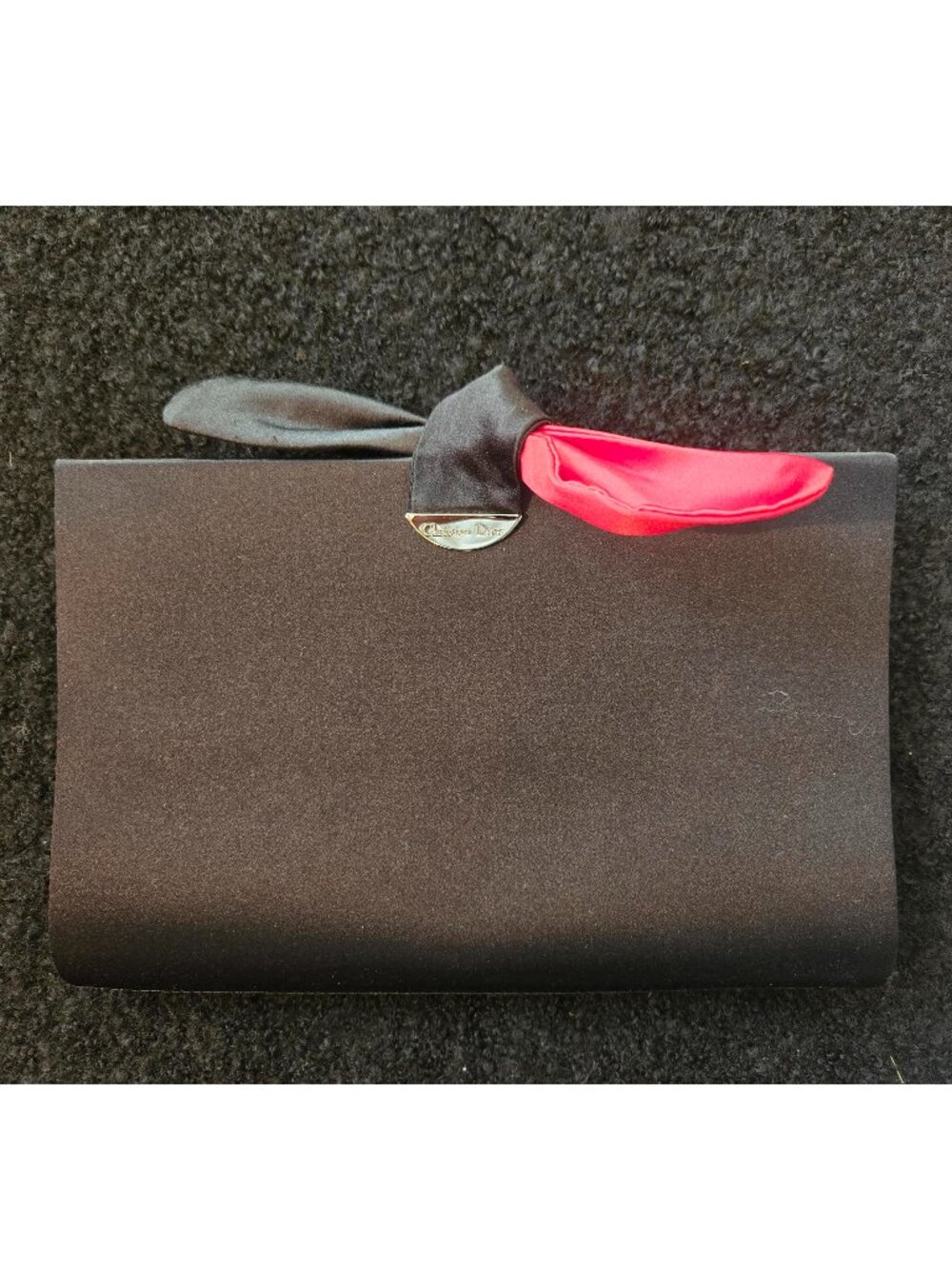 Black and Red Evening Bag by Christian Dior